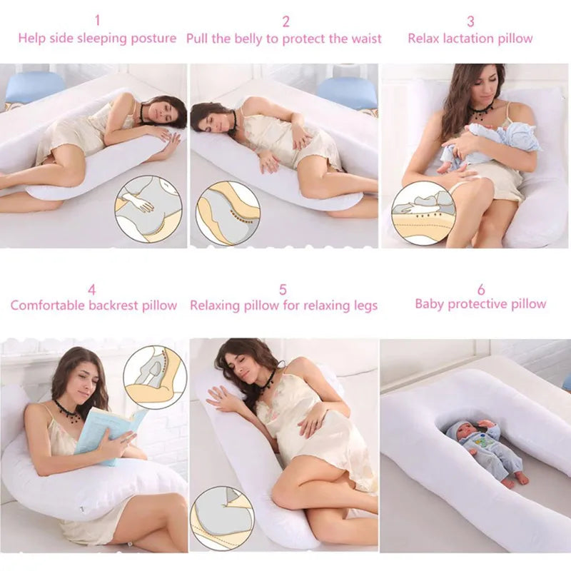 Full-Body Maternity Pillow