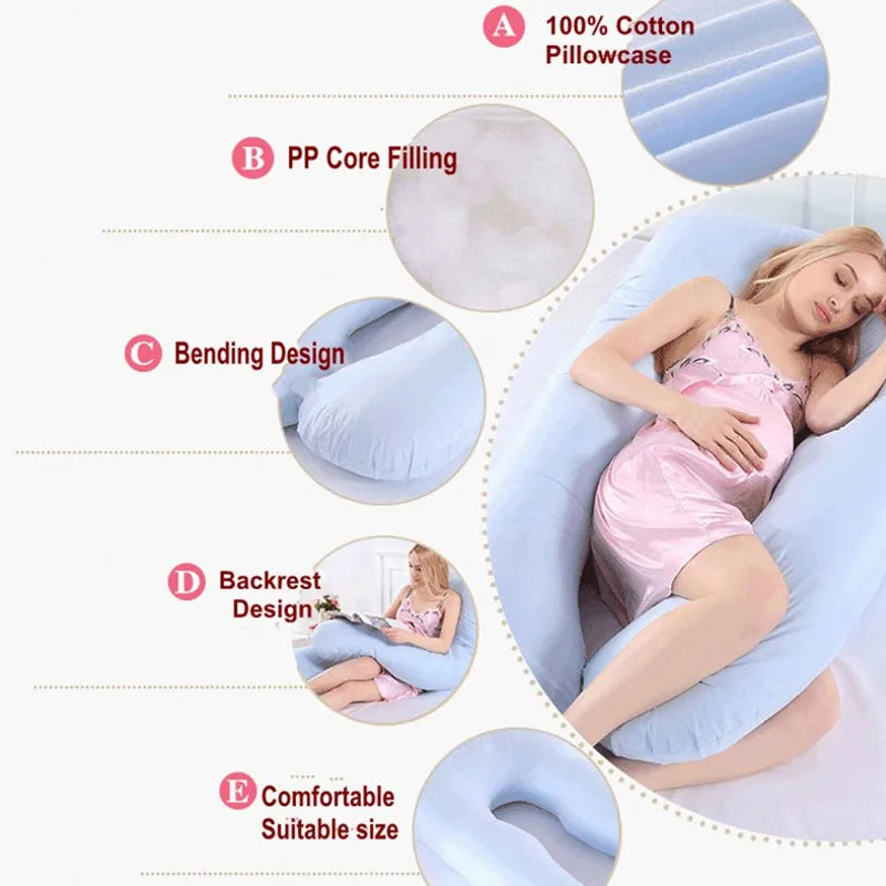 Full-Body Maternity Pillow