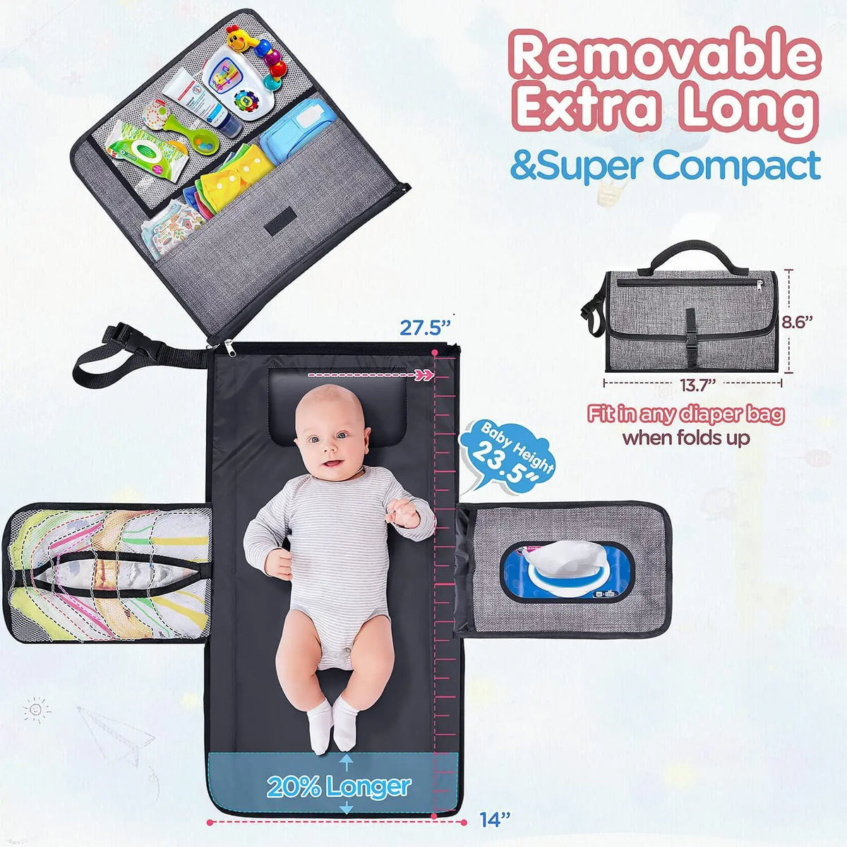 Compact Care 3-in-1 Changing Station