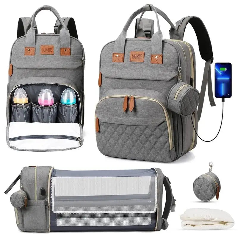 Travel Nest 3-in-1 Diaper Backpack