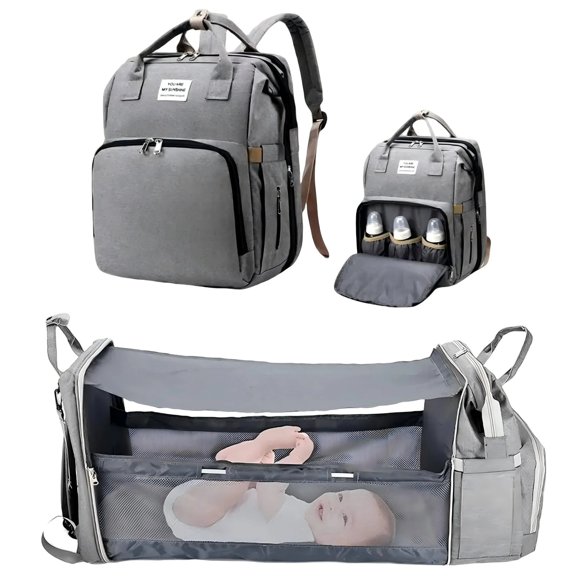 Travel Nest 3-in-1 Diaper Backpack