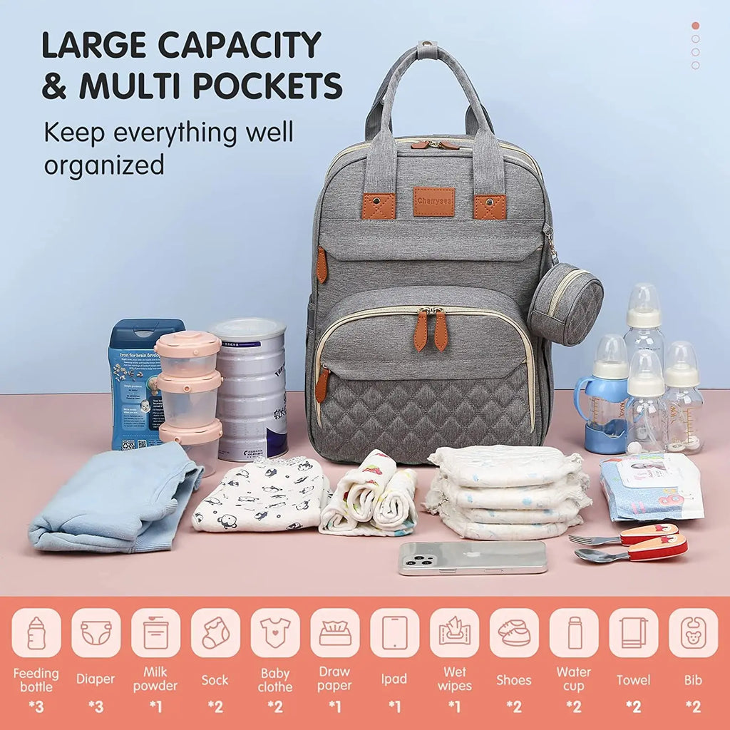Travel Nest 3-in-1 Diaper Backpack