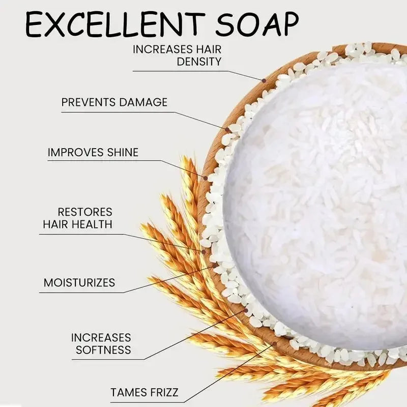 Rice Protein Hair Soap