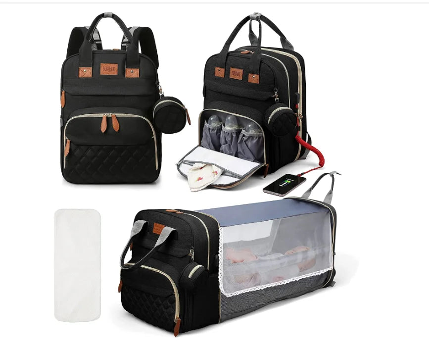 Travel Nest 3-in-1 Diaper Backpack