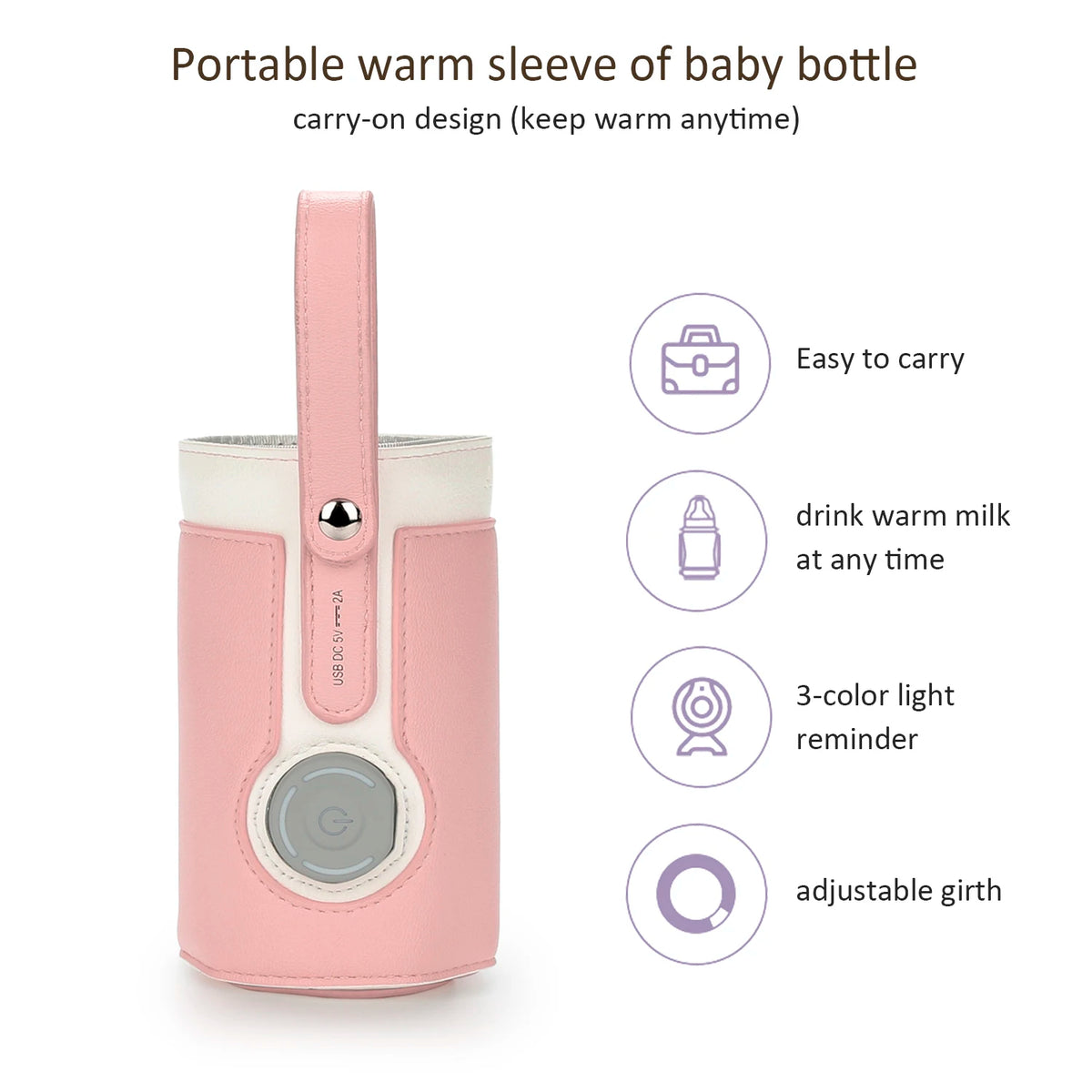 ThermoGo Travel Bottle Warmer