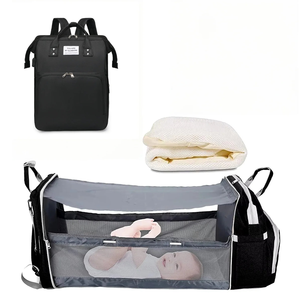 Travel Nest 3-in-1 Diaper Backpack